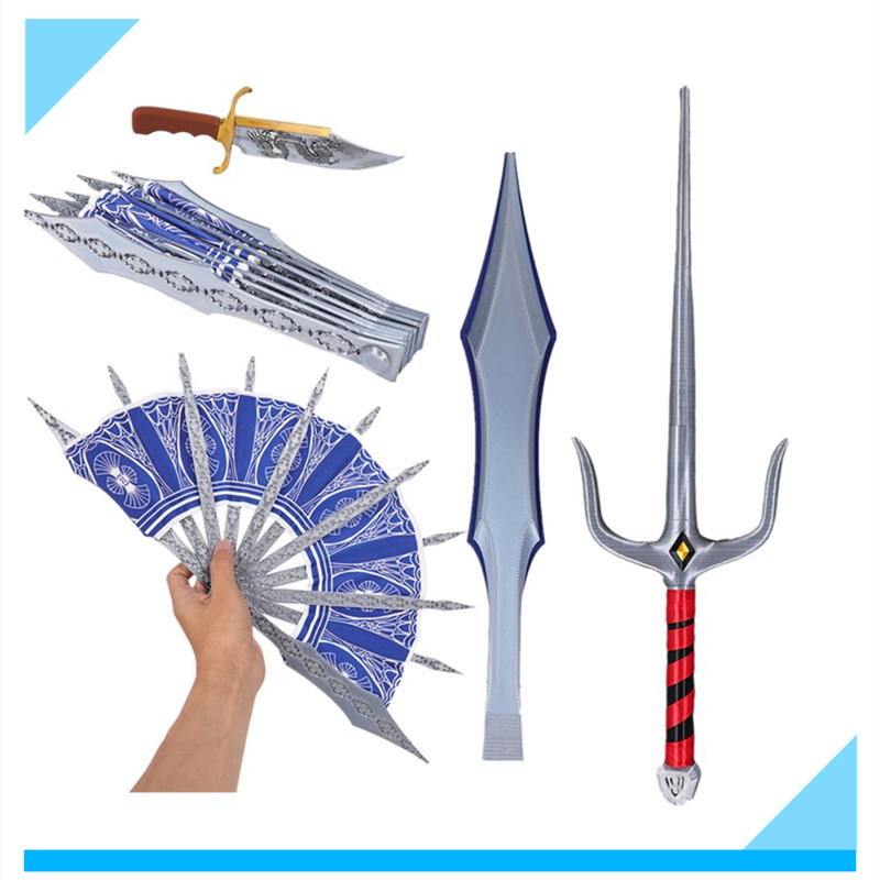 Kitana Cosplay Fans Folding Fa - Cosplay Prop Sword 评论和价格